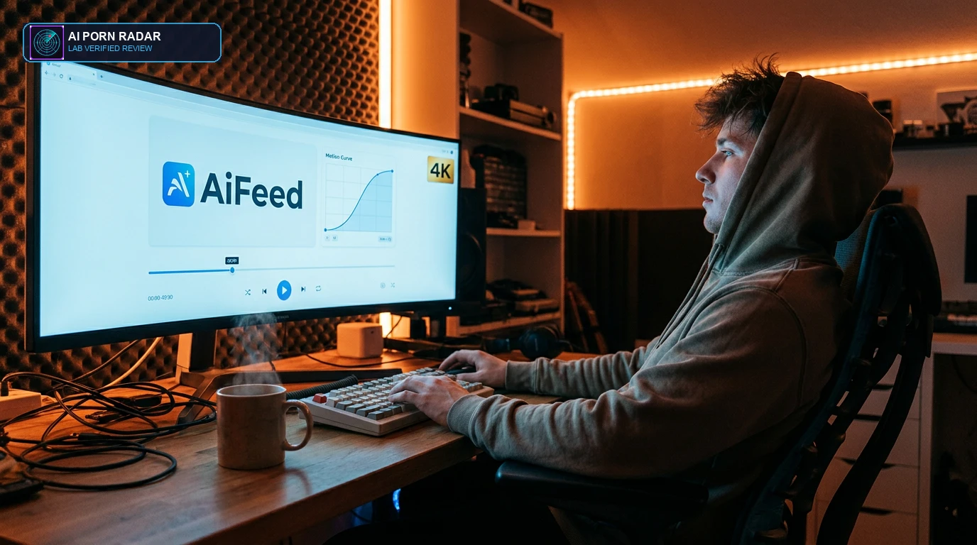 AiPornFeed Review - AI Software Interface and Feature Dashboard