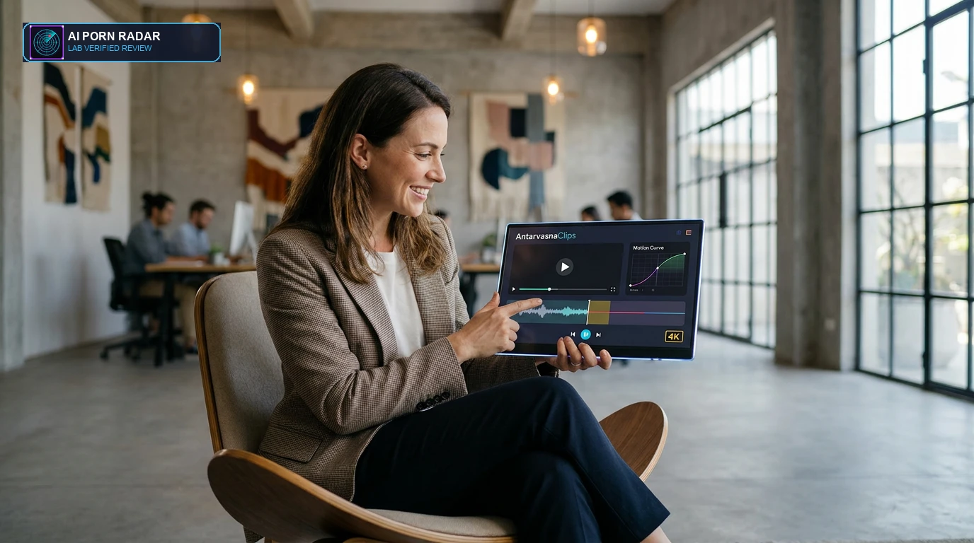 AntarvasnaClips Review - AI Software Interface and Feature Dashboard