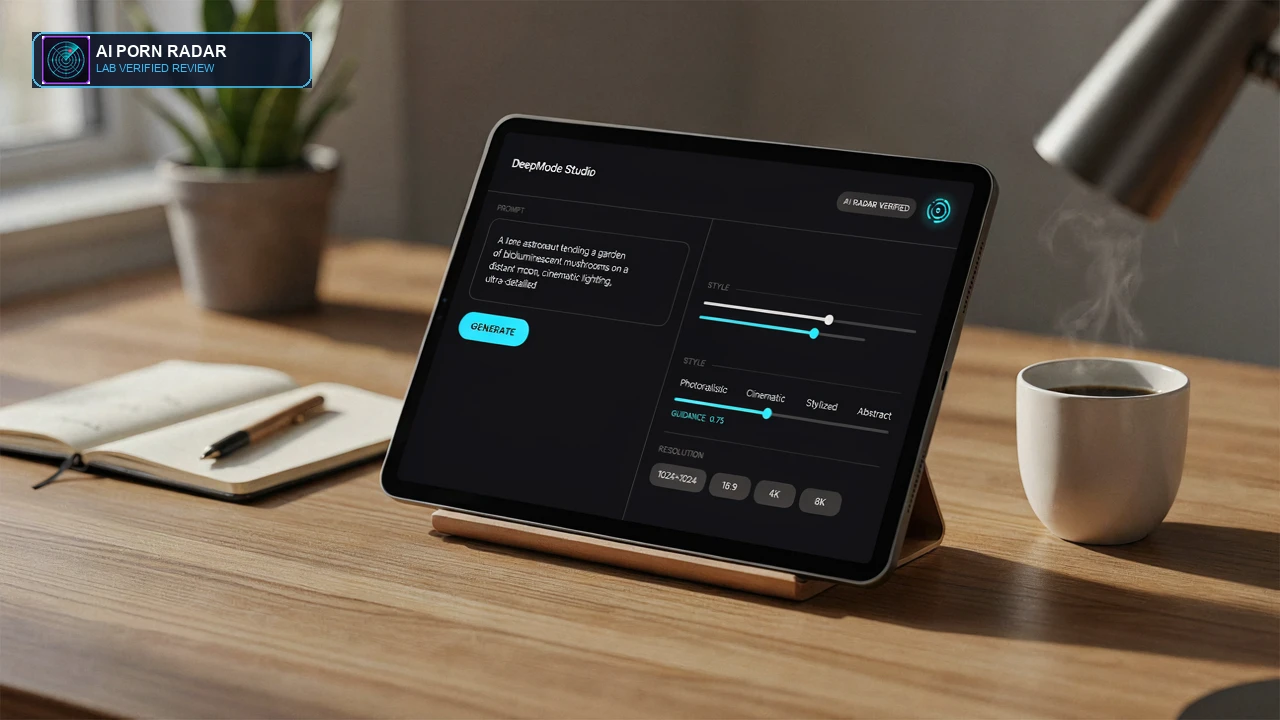 DeepMode Review - AI Software Interface and Feature Dashboard