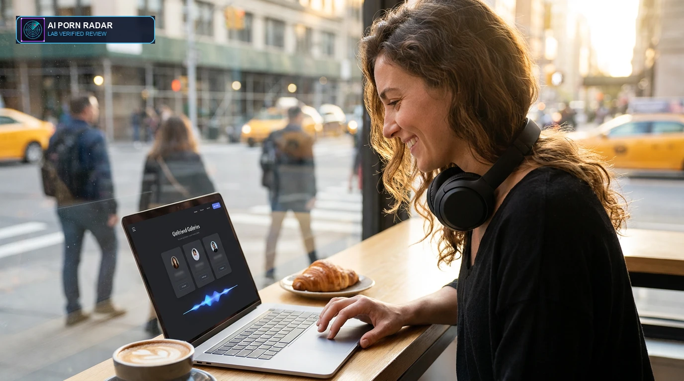Girlfriend Galleries Review - AI Software Interface and Feature Dashboard