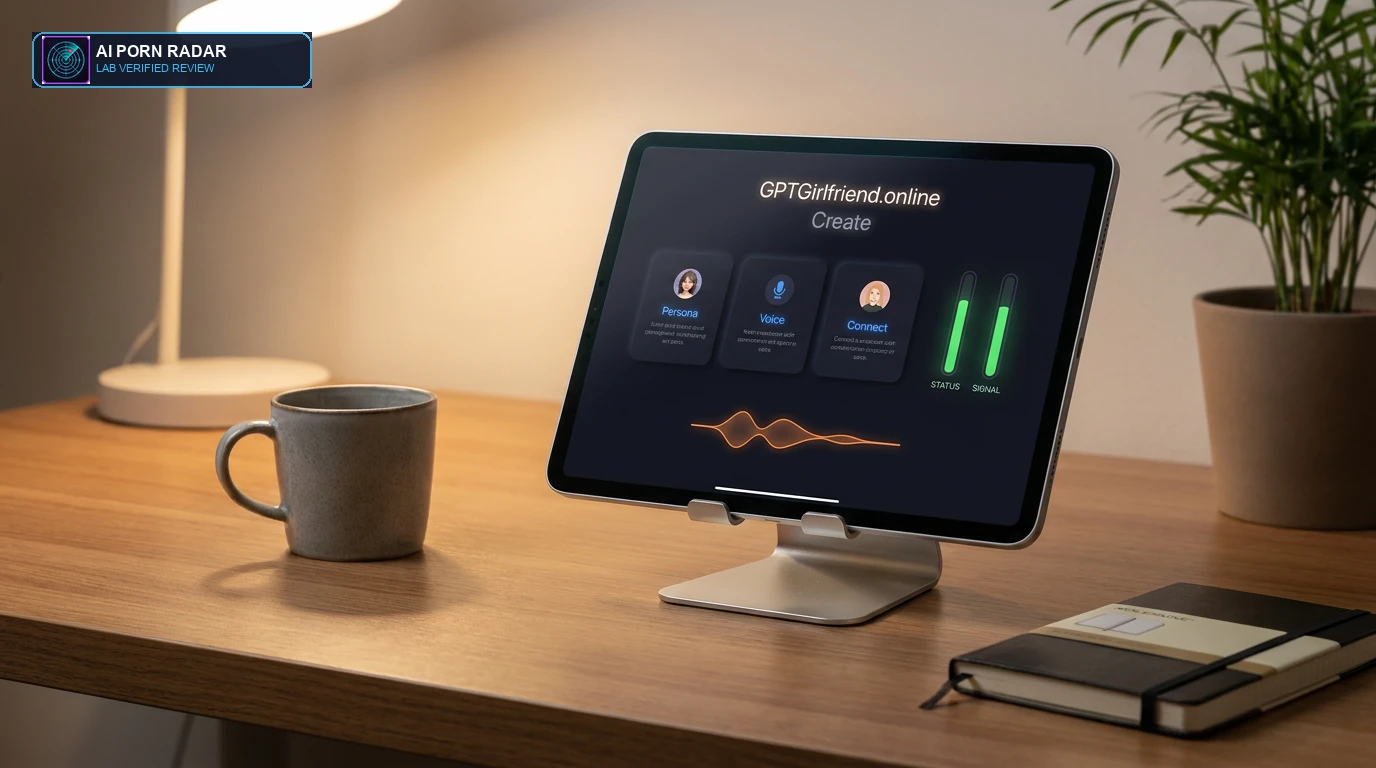 GPTGirlfriend.online Create Review - AI Software Interface and Feature Dashboard