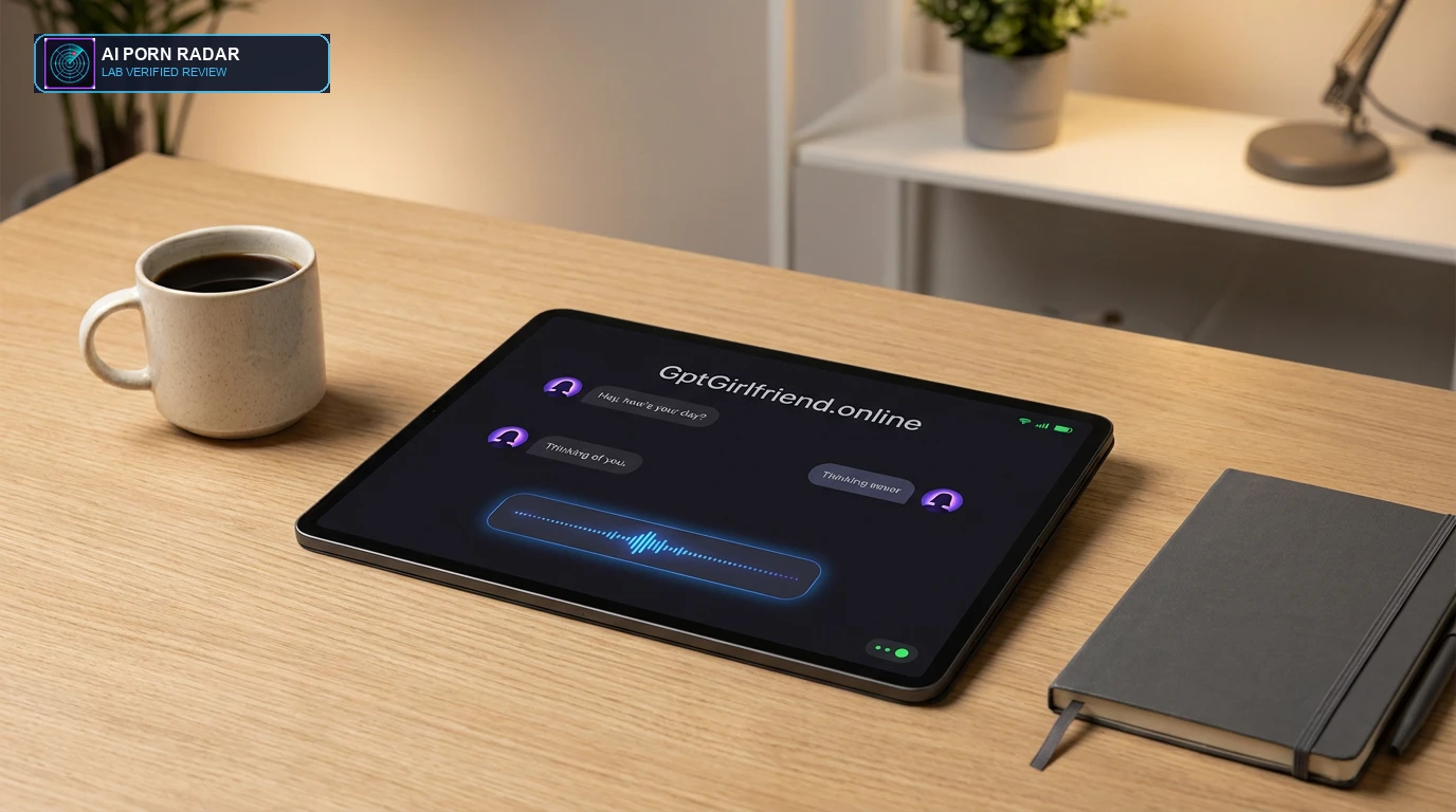 GptGirlfriend.online Hentai Review - AI Software Interface and Feature Dashboard