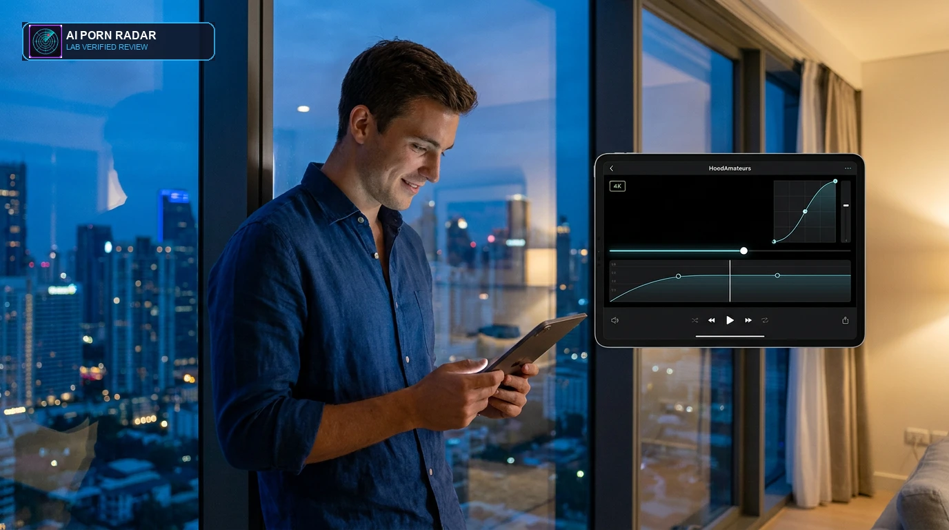 HoodAmateurs Review - AI Software Interface and Feature Dashboard