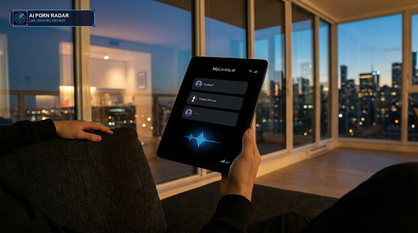 MyLovely.ai Review - AI Software Interface and Feature Dashboard