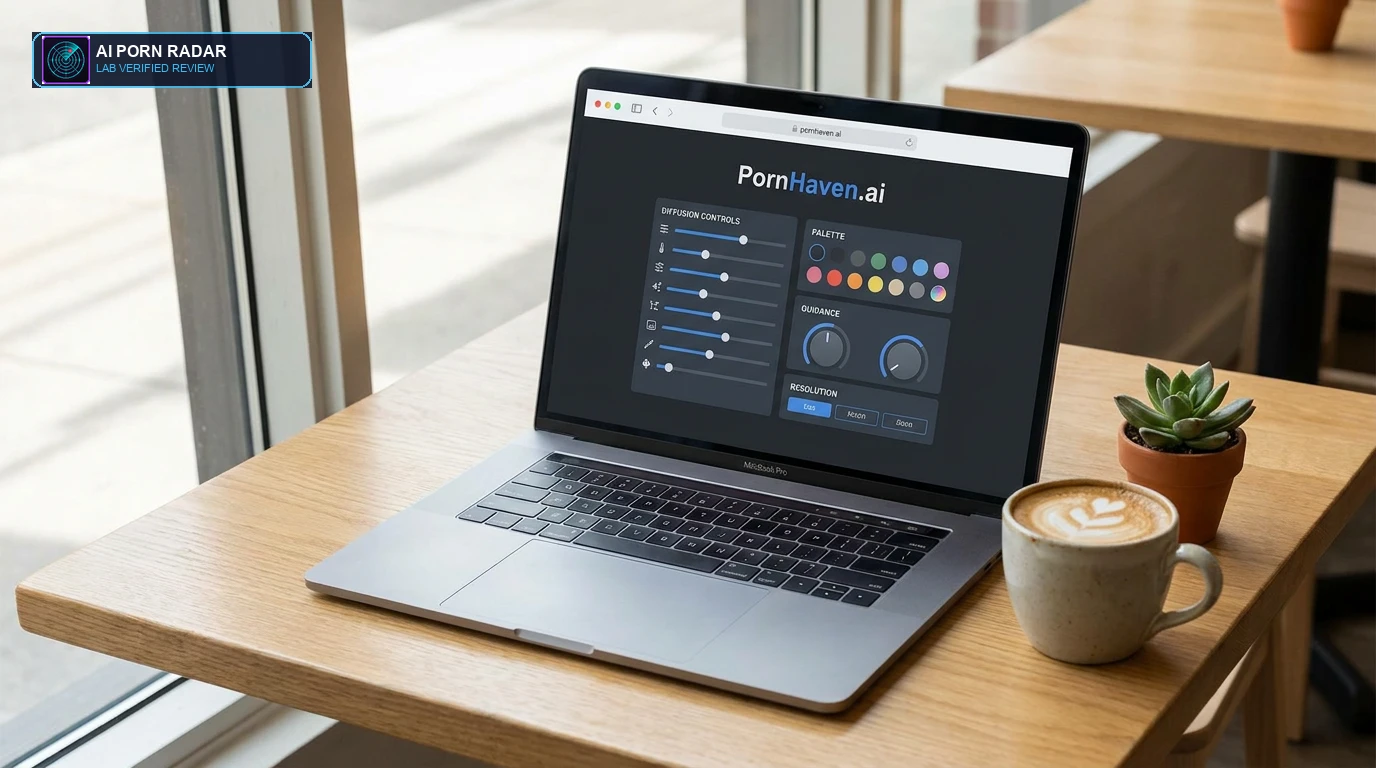 PornHaven.ai Review - AI Software Interface and Feature Dashboard