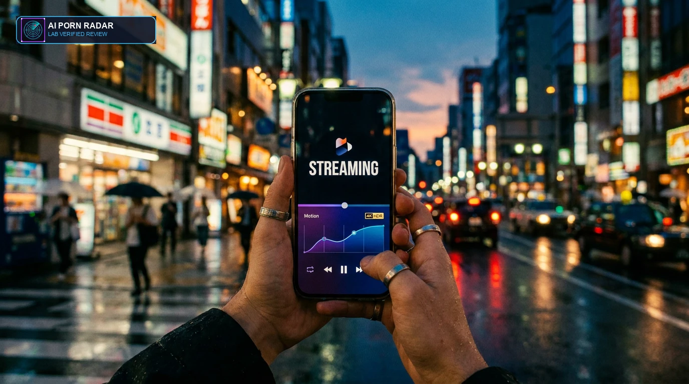 StreamingPorn Review - AI Software Interface and Feature Dashboard