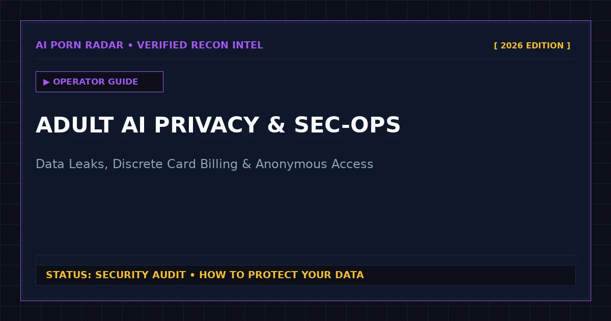 Adult AI Privacy and Security Guide