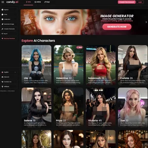 Candy AI Dashboard & Live Action Video