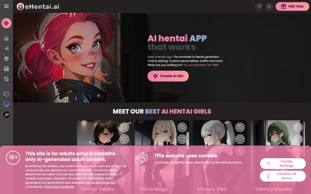 eHentai.ai Review (2026): Custom Anime Characters, Tags & Comic Panels